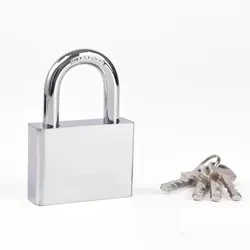 Padlock Iarainn Péinte Trom